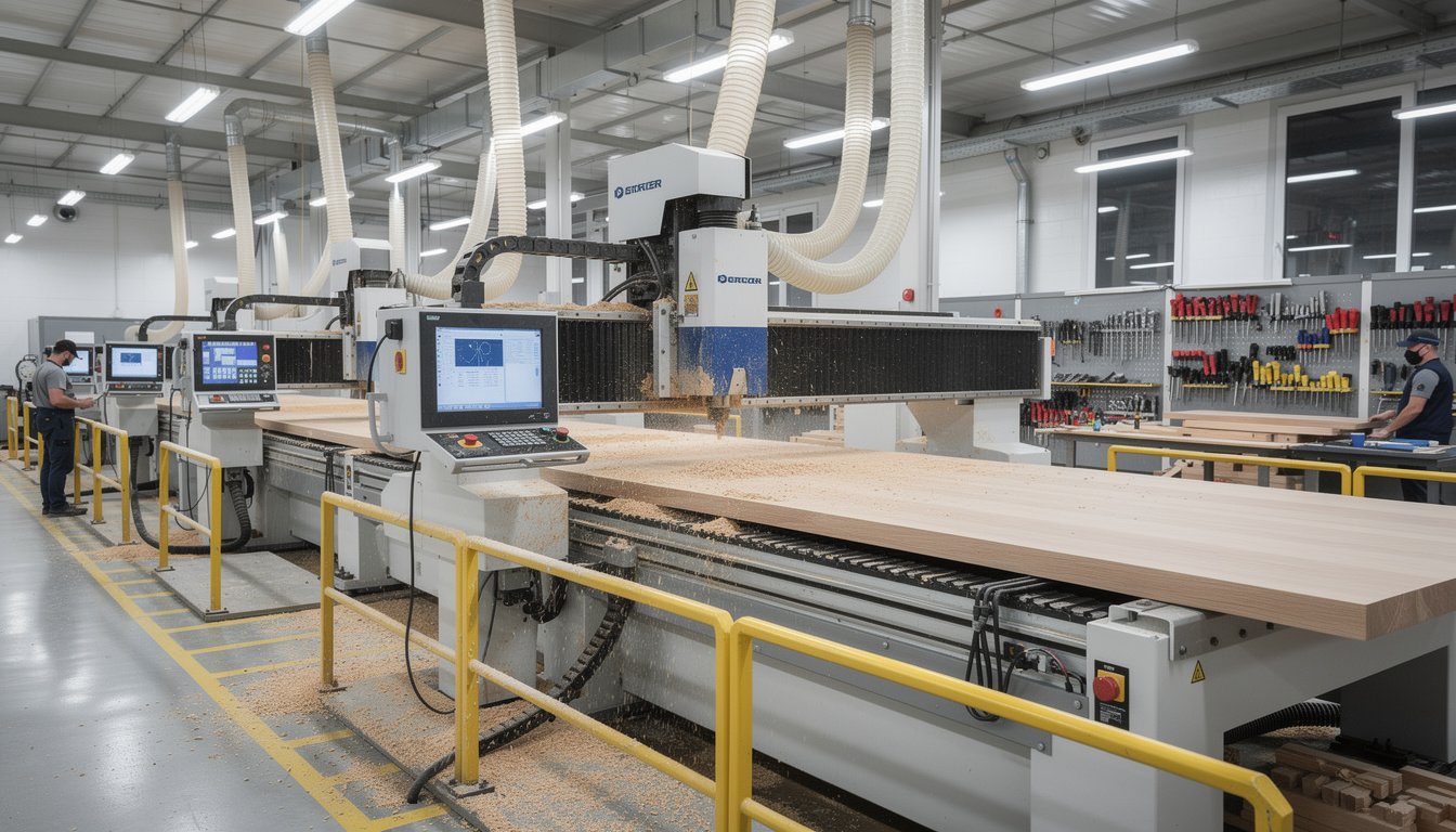 découvrez les avantages des fraiseuses cnc industrielles comparées aux fraiseuses 5 axes pour le travail du bois, et comment choisir la machine idéale pour vos projets de précision et efficacité.