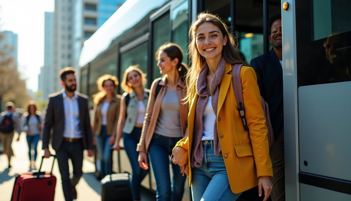 Louer un bus et minibus avec chauffeur pour voyager sereinement en groupe