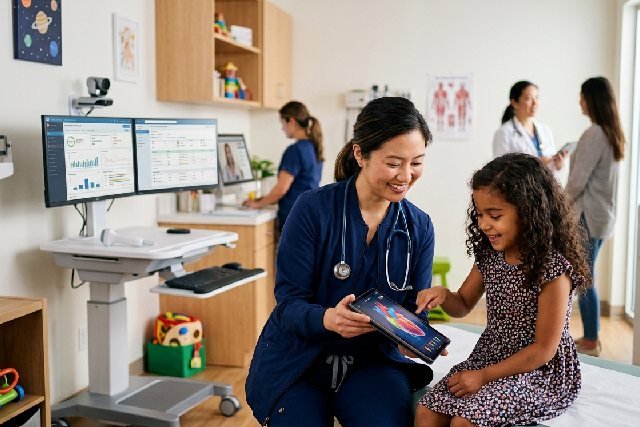 La révolution numérique transforme les soins pédiatriques des enfants