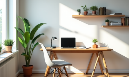 Comment créer un coin bureau fonctionnel dans un petit logement