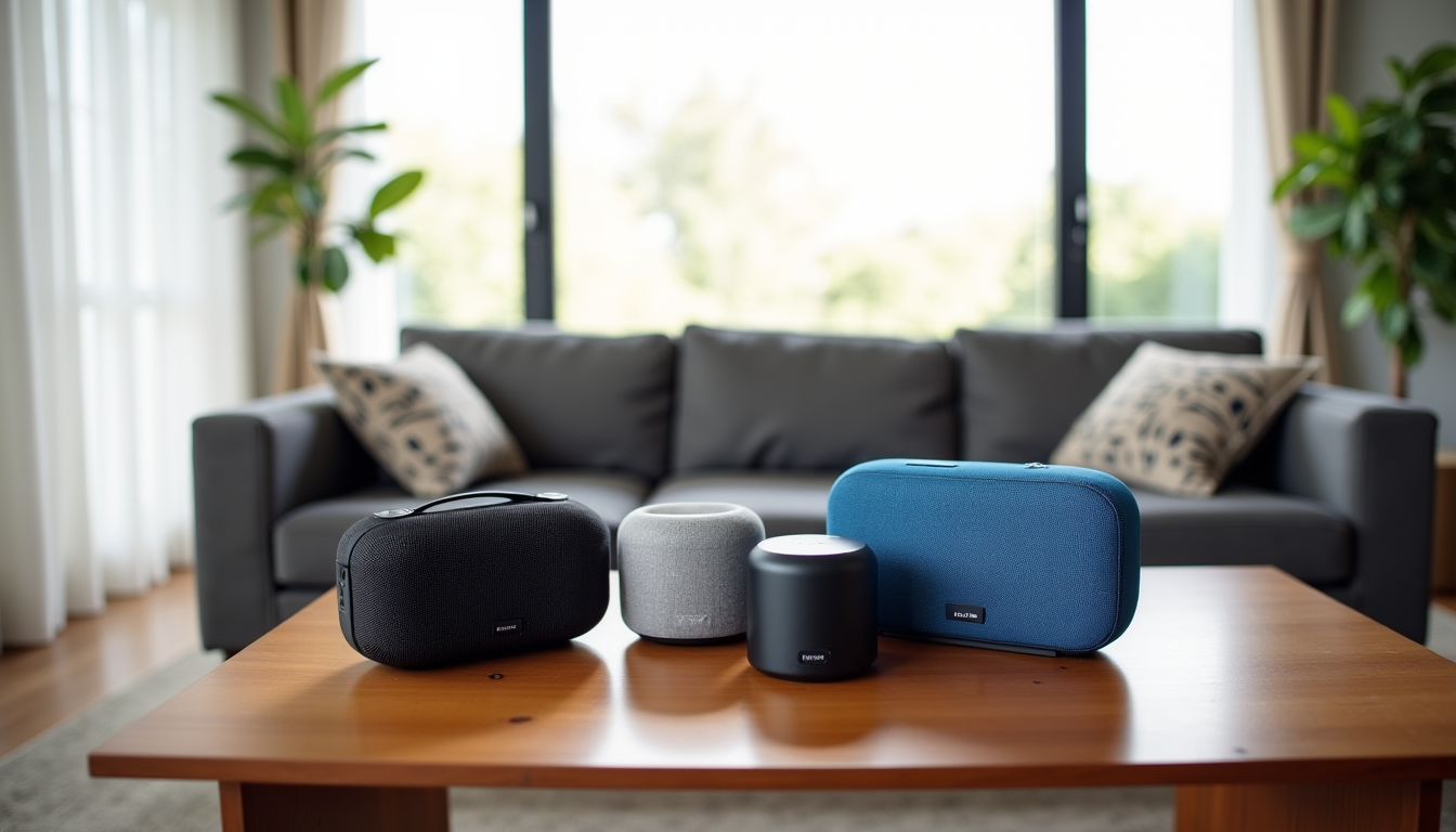 Comparatif des meilleures enceintes bluetooth selon les usages