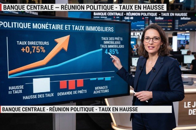 L&rsquo;impact des choix de politique monétaire sur les taux des prêts immobiliers : décryptage