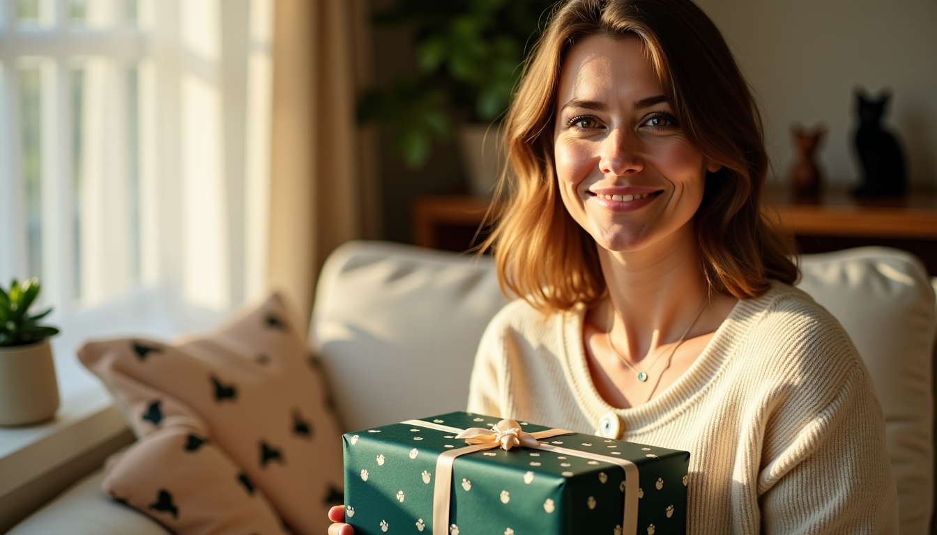 Quel cadeau offrir à une femme amoureuse des chats ?